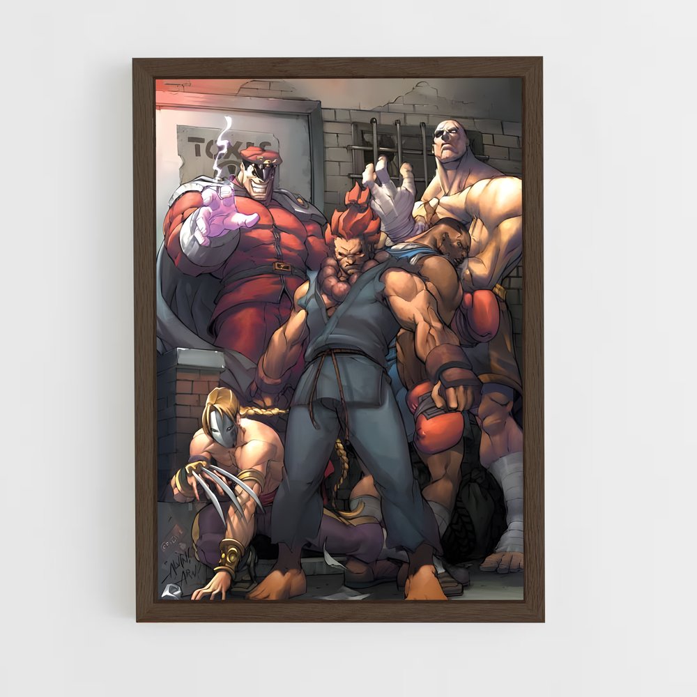 Poster Street Fighter Xtreme (vue 5)
